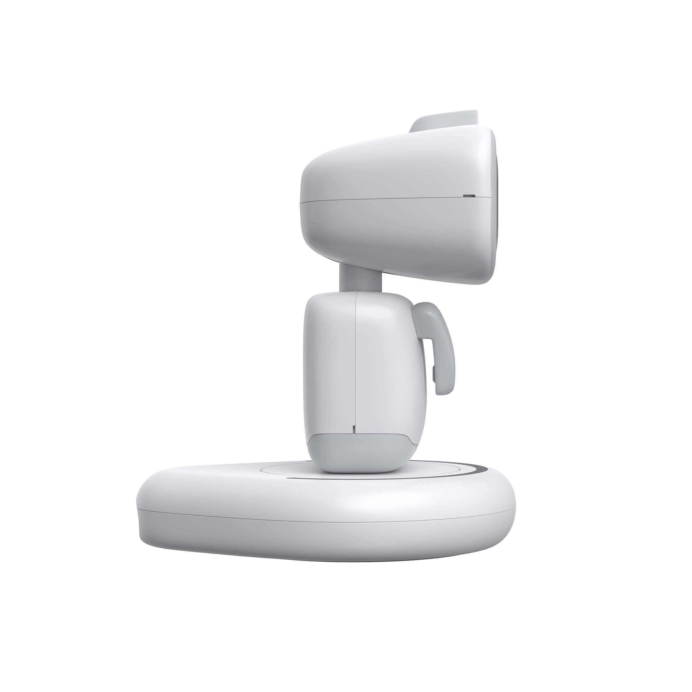 AI Pocket Wearable Robot, ChatGPT Powered AI Companion with Voice Commands, Emotional Interaction, Singing & Dancing, Magnetically Attaches to Anywhere, White | Pocket